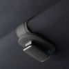 High Quality Faux Leather Car Sun Visor Glasses Holder Clip