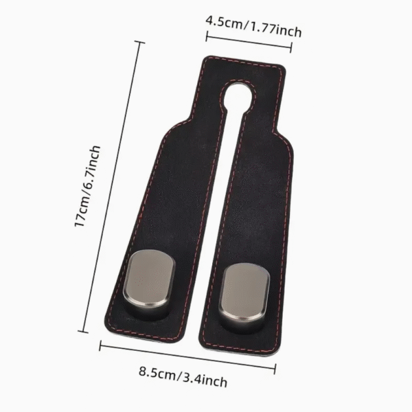 PU Leather Car Headrest Hook Seat Back Storage Hanger