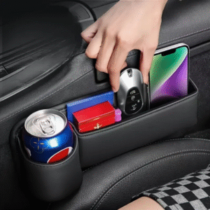 Car Seat Gap Filler Organizer with Cup Holder