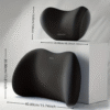 Ergonomic Memory Foam Car Seat Cushion Set