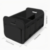 Spacious Foldable Car Trunk Storage Box