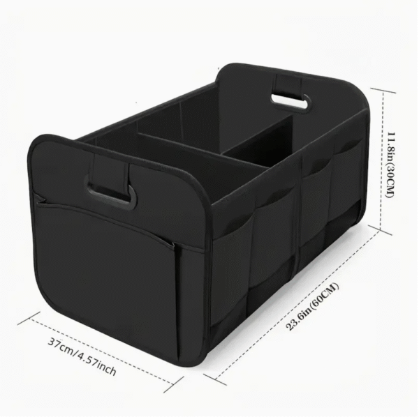 Spacious Foldable Car Trunk Storage Box