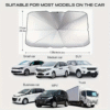Portable Foldable Car Windshield Sunshade