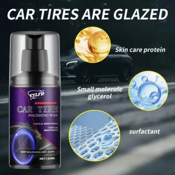 120ml Tire Shine and Repair Agent