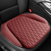 Breathable PU Leather Car Seat Cushion in Red