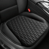 Breathable PU Leather Car Seat Cushion in Black