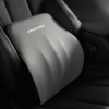 Car Memory Foam Waist Support Pillow in Grey
