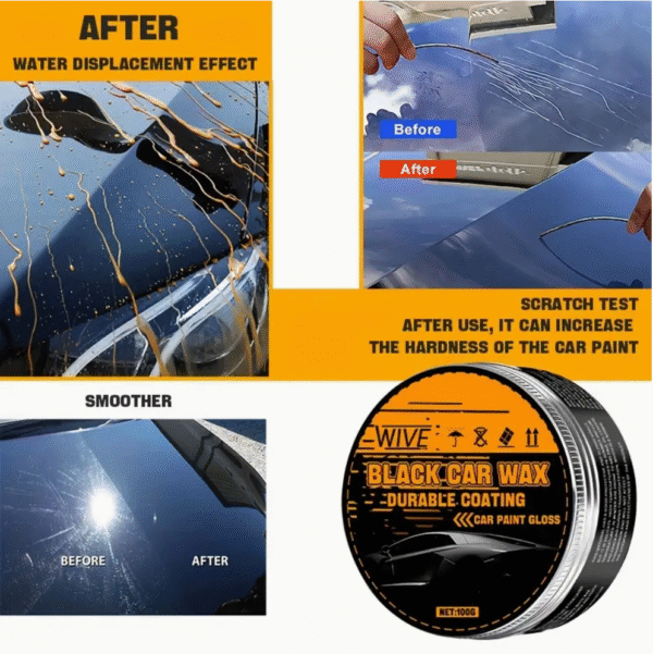 High Gloss Wax & Ceramic Coating for Cars