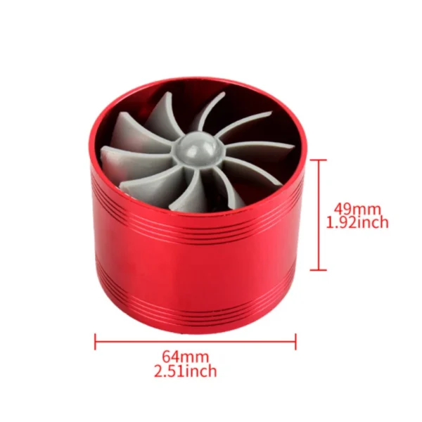 Racing Turbo Fan Super Power Flow